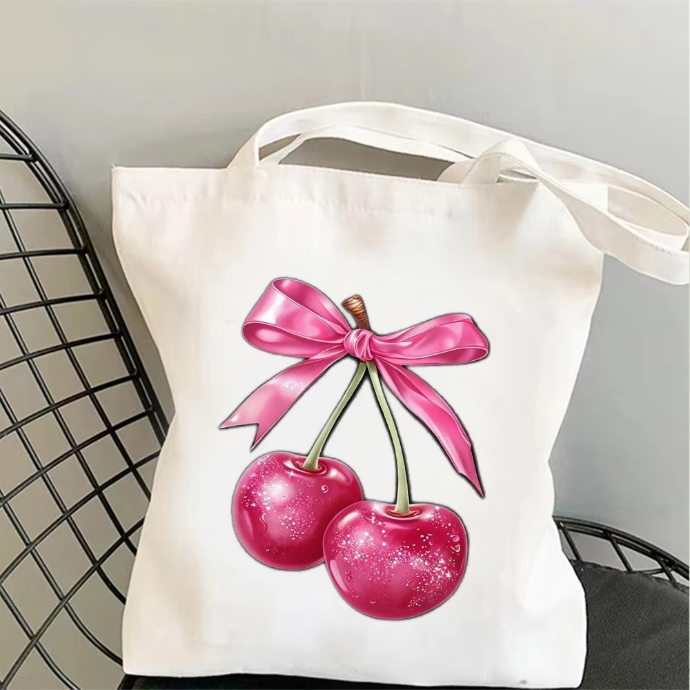 Vintage Pink Bow Cherry Art Ca - Vintage Vibes Fashion บทวิจารณ์และราคา