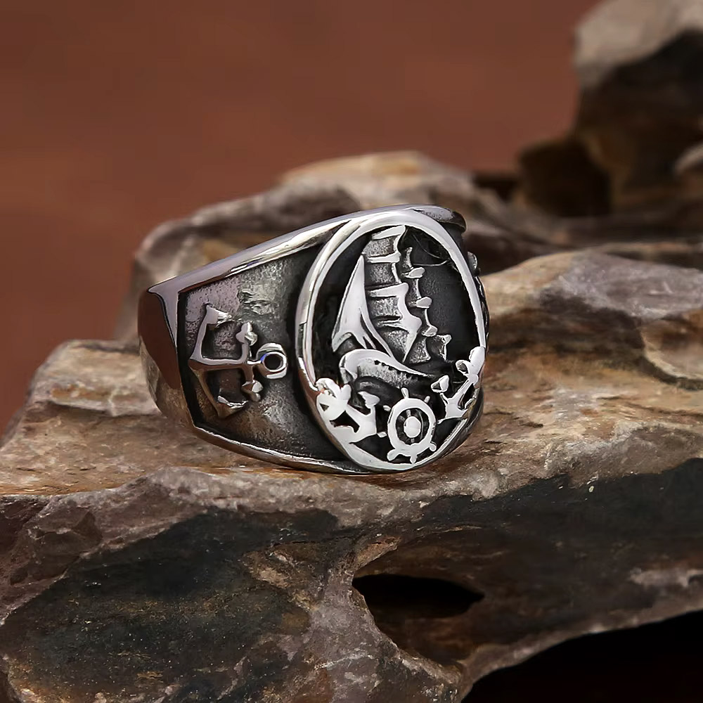 Vintage Nautical Nordic Sailbo - Vintage Fashion Wheel บทวิจารณ์และราคา