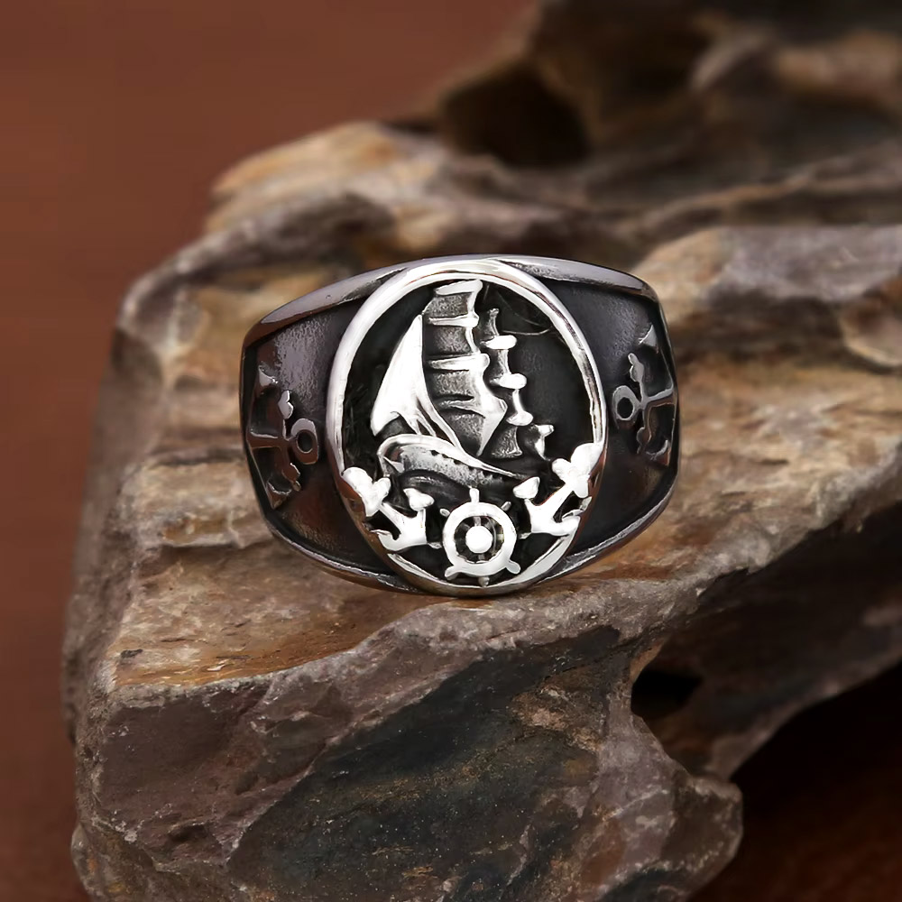 Vintage Nautical Nordic Sailbo - Vintage Fashion Wheel บทวิจารณ์และราคา