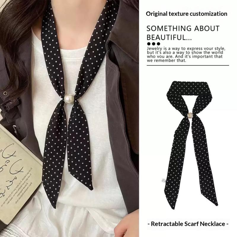 Vintage Polka Dot Chiffon Bead - Vintage Fashion Wear บทวิจารณ์และราคา
