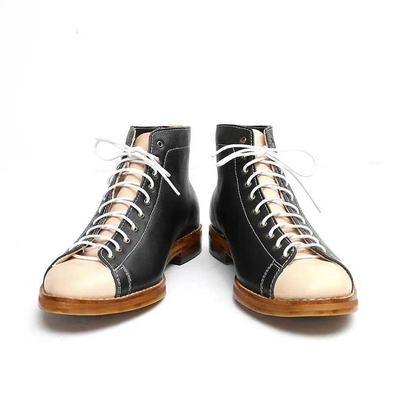 High-tooling Boots Men's Goody - Vintage Fashion Style Men บทวิจารณ์และราคา