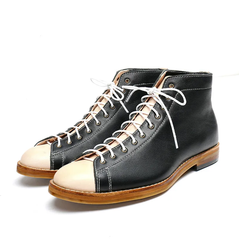 High-tooling Boots Men's Goody - Vintage Fashion Style Men บทวิจารณ์และราคา