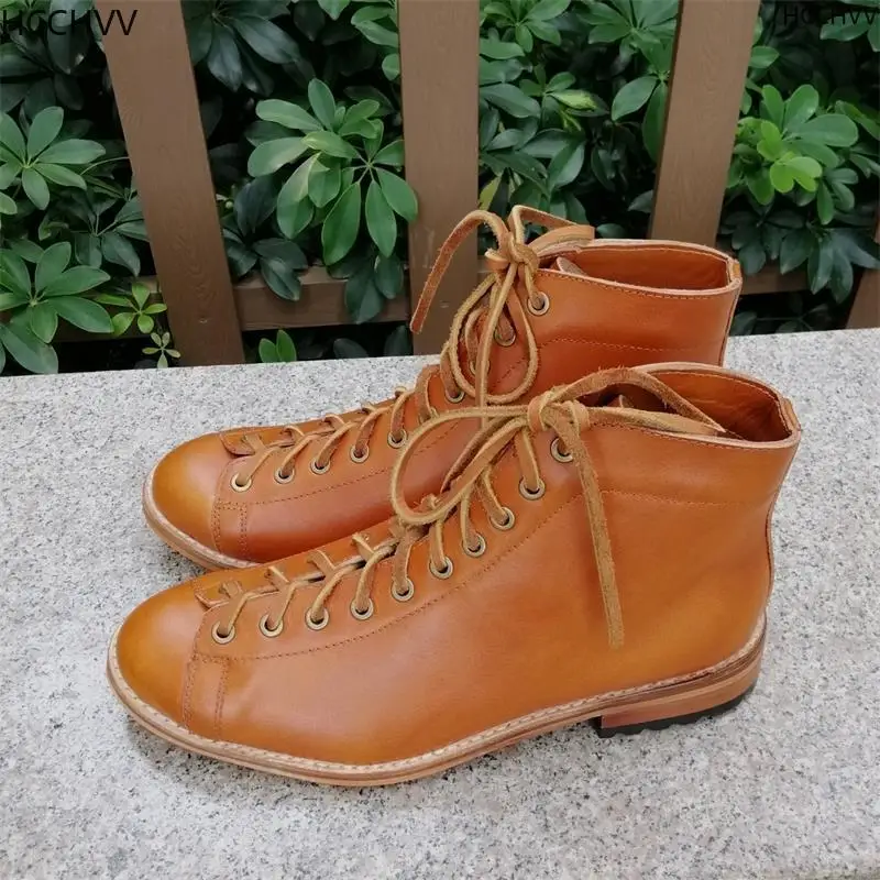 High-tooling Boots Men's Goody - Vintage Fashion Style Men บทวิจารณ์และราคา