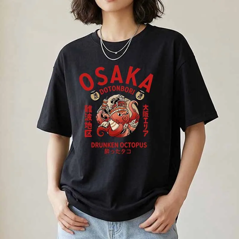 Vintage Osaka Print T-shirts W - Vintage Fashion Osaka บทวิจารณ์และราคา