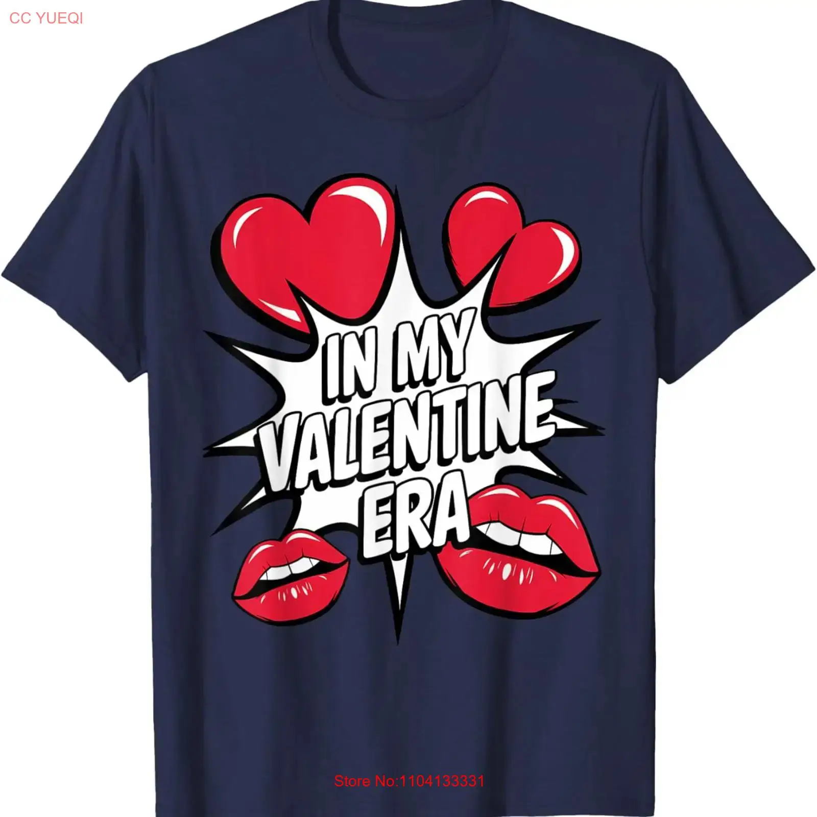 In My Valentine Era Pop Art He - Vintage Fashion Eras บทวิจารณ์และราคา