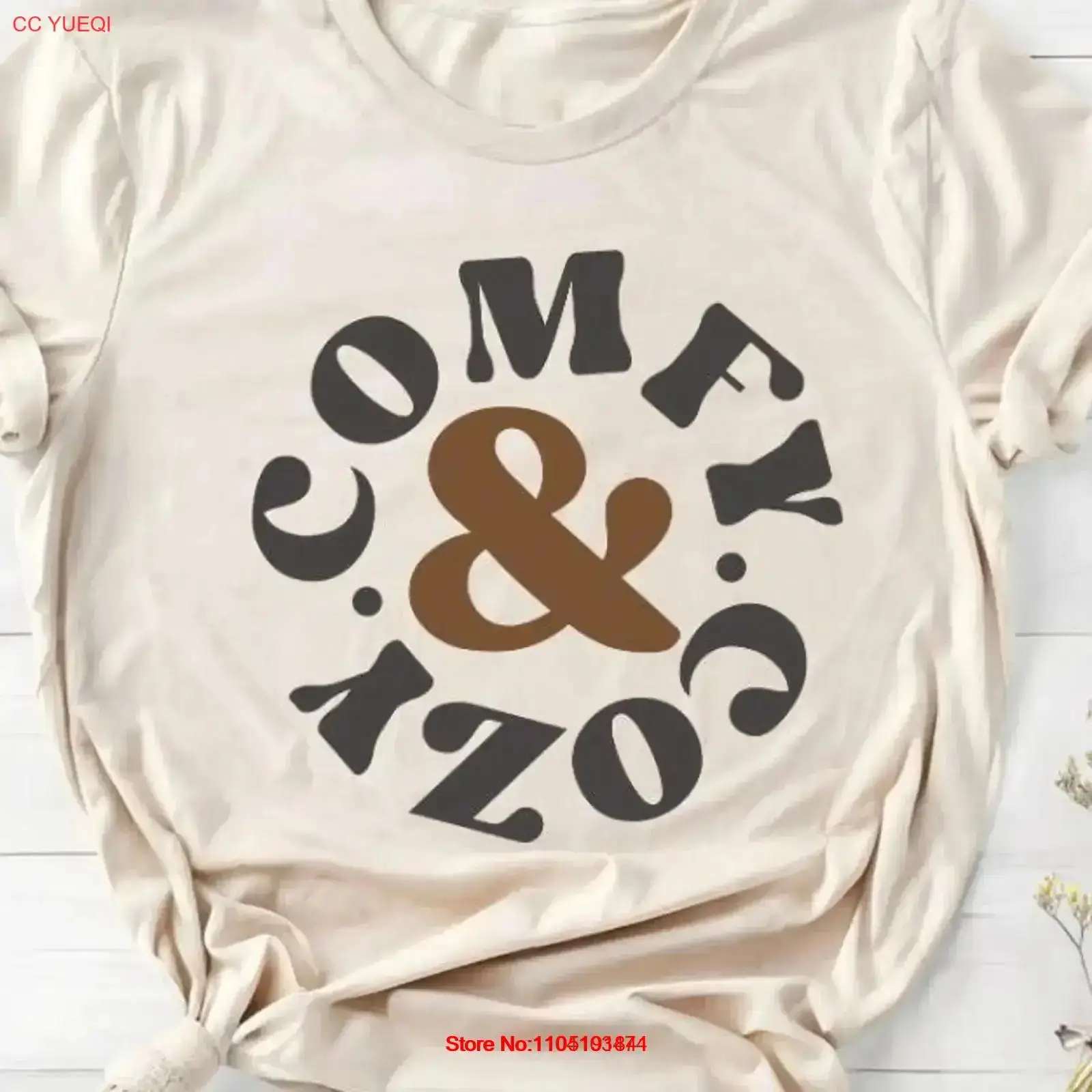 Cozy season sweaT T Shirt Tren - Vintage Vibes Fashion บทวิจารณ์และราคา