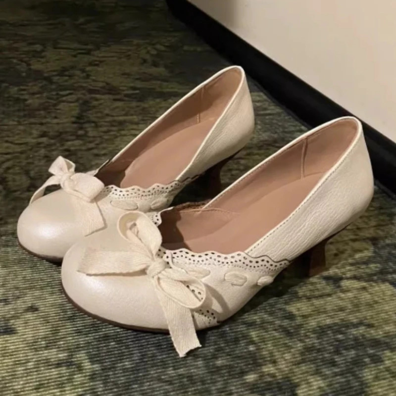Vintage Chunky Heel Women Pump - Vintage Slip Dress บทวิจารณ์และราคา