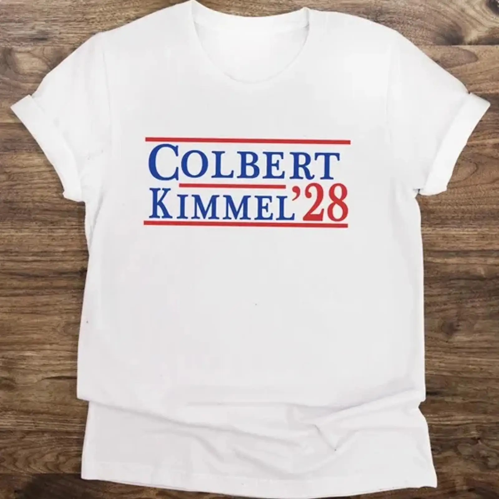 Colbert Kimmel 2028 Campaign T - Vintage Fashion Campaigns บทวิจารณ์และราคา