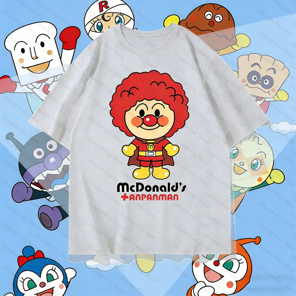 Trendy Vintage Anpanman T-Shir - Vintage Fashion Japan บทวิจารณ์และราคา